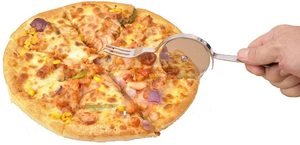 أفكار الهدايا لعشاق البيتزا - شوكة تقطيع البيتزا