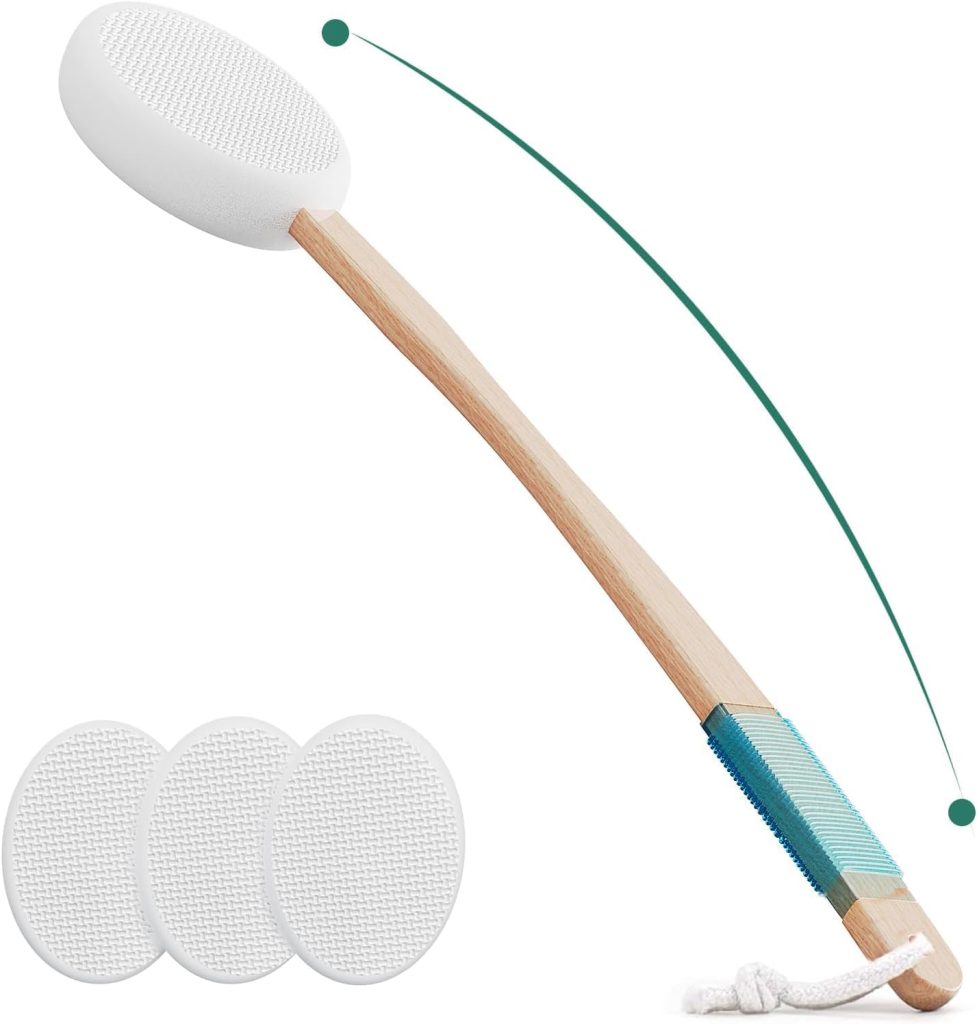 أداة توزيع لوشن للظهر لكبار السن لتسهيل وضع الكريم والمرطب