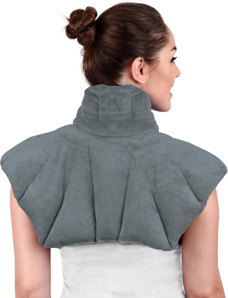 وسادة تدفئة للرقبة والكتفين كهدية مريحة لكبار السن وتخفيف آلام العضلات