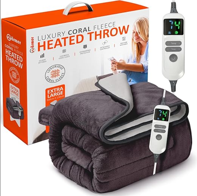 بطانية تدفئة كهربائية لكبار السن توفر الدفء والراحة في الأجواء الباردة